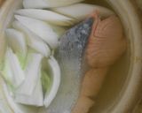 生秋鮭と白菜と豆腐入り味噌煮込み鍋作り方9写真