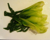 ふかひれスープの素で簡単あんかけ青梗菜♪作り方7写真