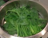とろりんチーズとほうれん草の洋風茶碗蒸し作り方2写真