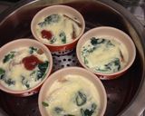 とろりんチーズとほうれん草の洋風茶碗蒸し作り方6写真