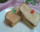 ＊焼き玉子のホットサンド＊作り方4写真