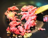 極旨☆ひき肉とザーサイのスタミナ炒飯作り方3写真