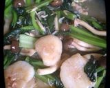 鉄分満タンしめじ小松菜とホタテの中華炒め作り方6写真