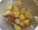 おかずにぴったり★さつまいもの甘味噌和え作り方3写真