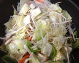 焼肉のたれ〈塩だれ〉で色どり野菜炒め作り方3写真
