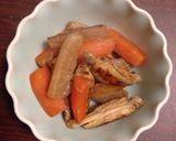 大根＊人参＊手羽中のほっこり生姜煮♥︎作り方3写真