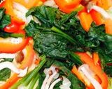 白菜、カラフル野菜と豚肉蒸し作り方6写真