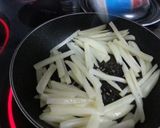 ジャガイモのさっぱり炒め、チーズ付き作り方6写真