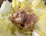 鮭缶と白菜の鍋作り方1写真