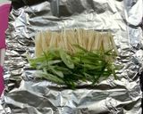 白子のホイル焼き~お塩でどうぞ。作り方4写真