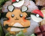 キャラ弁＊ポケモン デデンネ＊作り方1写真