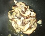キノコとアンチョビのソテー作り方3写真