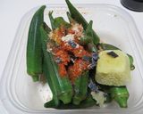 鍋、火、お湯不要! オクラの簡単キムチ風作り方5写真