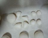 湯種生地で飾りパンのミニリース作り方5写真