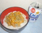 パパのじゃこ卸し納豆飯作り方4写真