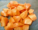 ごぼうとレンコンの煮物作り方3写真