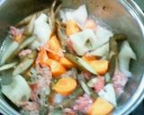 ごぼうとレンコンの煮物作り方6写真