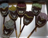 ♡キョウリュウジャー チョコ♡+ケーキ作り方5写真