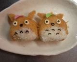 キャラ弁☆お稲荷トトロ弁当作り方6写真