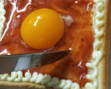 半熟好きさんに！目玉焼きトースト★作り方5写真