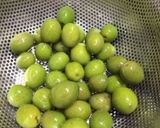 オリーブの新漬けとタコのアヒージョ作り方3写真
