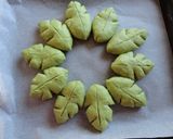 葉っぱのリースちぎりパン作り方6写真