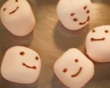 ニコニコマシュマロくん。。作り方1写真