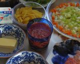 野菜とペンネ、トマト&クリームソース煮作り方1写真