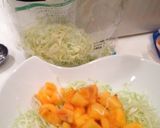 簡単!秋のサラダ♡柿と蒸し鶏のサラダ作り方4写真