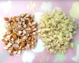 シャキシャキ蓮根のクリームリゾット☆作り方1写真