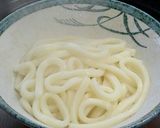 丸亀製麺ごっこ★熱々「明太釜玉うどん」作り方6写真