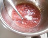苺のマーブルレアチーズケーキ作り方13写真
