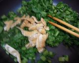 大根の葉と油揚げの炒め物作り方5写真