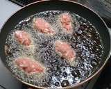 豚ひき肉ともやしの簡単にぎり揚げ作り方3写真