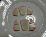 午年　蒲鉾飾り切り作り方1写真