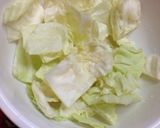 元、牛○店員のやみつき塩キャベツ作り方1写真
