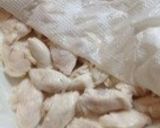 ぷるぷる鶏ササミの梅ソース♡翡翠鶏作り方5写真