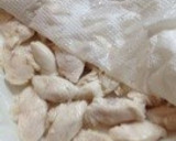 ぷるぷる鶏ササミの梅ソース♡翡翠鶏作り方5写真