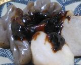 手綱こんにゃくと里芋の煮物みそだれ作り方5写真