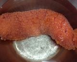 いくら…生筋子醤油漬け〜(o˘◡˘o)作り方3写真