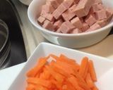 スパムと牛蒡の炊き込みご飯を作る霜月作り方2写真