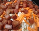 スパムと牛蒡の炊き込みご飯を作る霜月作り方4写真