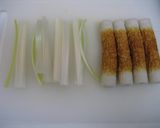 簡単おつまみ◎テリテリコロコロねぎちくわ作り方1写真