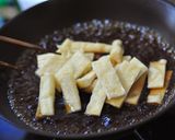 天然だしパックで作る小松菜と京揚の煮浸し作り方4写真
