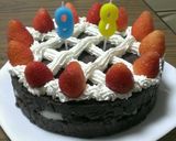 クリスマスやお祝いにおはぎケーキ作り方7写真