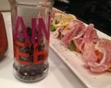 生ハムと柿とアボカド簡単おつまみサラダ作り方4写真