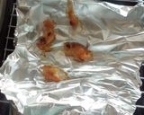 *鶏皮のおつまみ*グリル焼き*作り方1写真