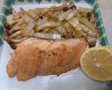 秋鮭のバター醤油焼き・白菜、しめじ添え作り方12写真