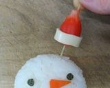 簡単スノーマン☆クリスマス弁に～作り方7写真
