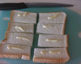簡単朝食トースト＊ガーリック編作り方2写真